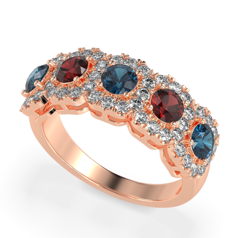 Halo Cluster Half Eternity Madala Band
