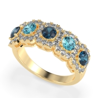 Halo Cluster Half Eternity Madala Band