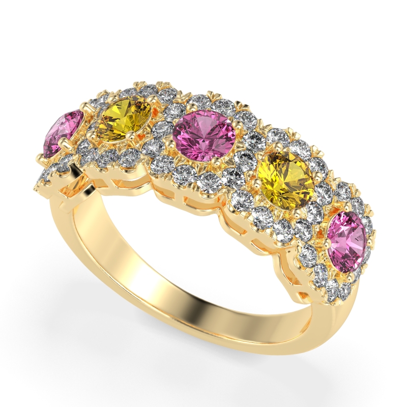 Halo Cluster Half Eternity Madala Band