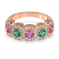 Halo Cluster Half Eternity Madala Band