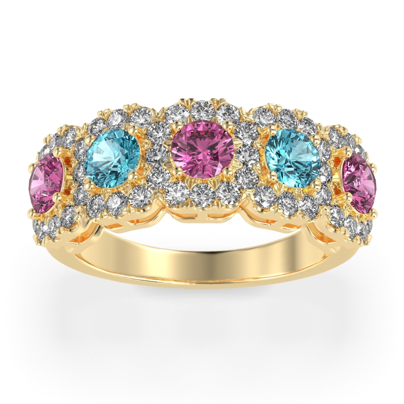 Halo Cluster Half Eternity Madala Band