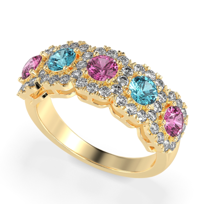 Halo Cluster Half Eternity Madala Band