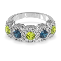 Halo Cluster Half Eternity Madala Band