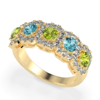Halo Cluster Half Eternity Madala Band