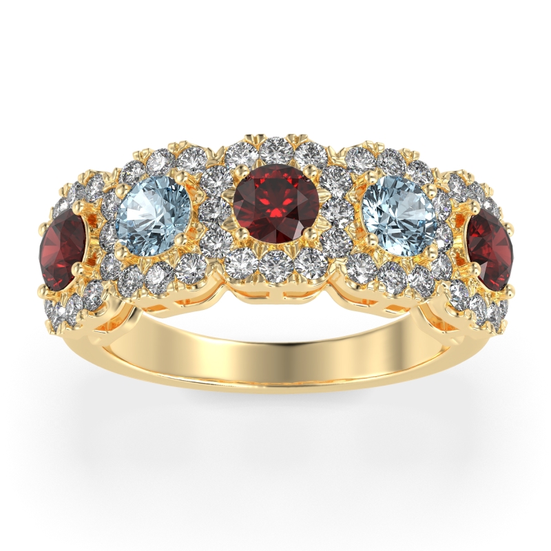 Halo Cluster Half Eternity Madala Band