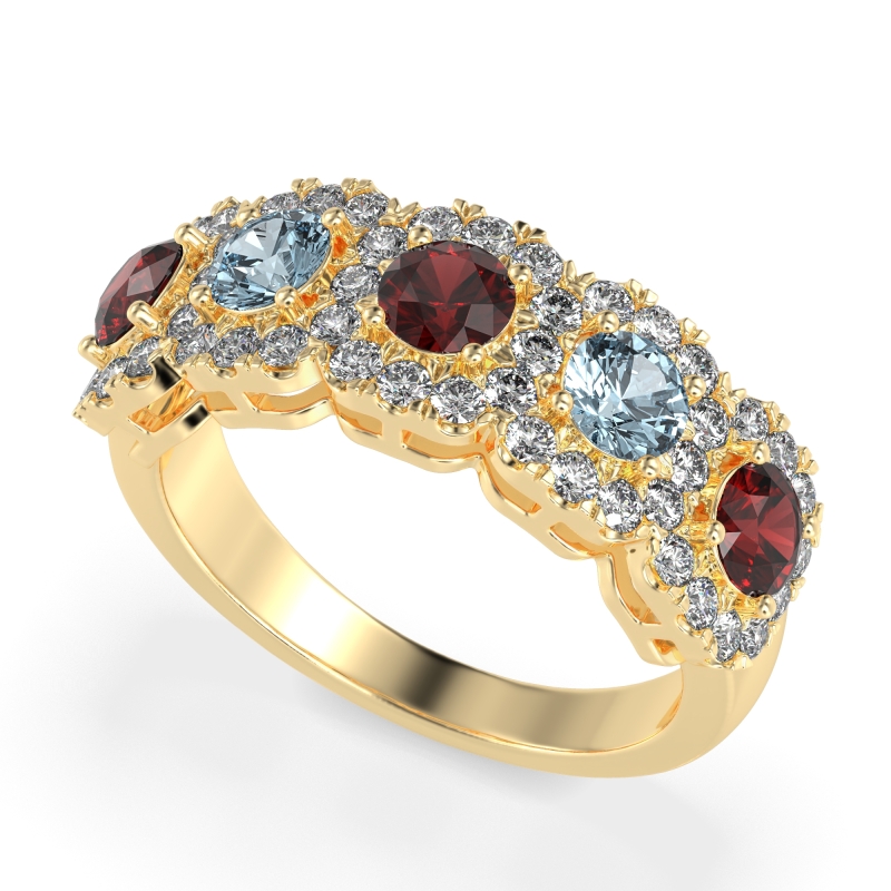 Halo Cluster Half Eternity Madala Band