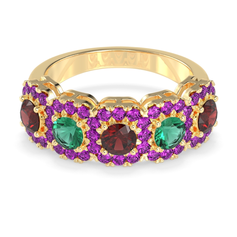 Halo Cluster Half Eternity Madala Band