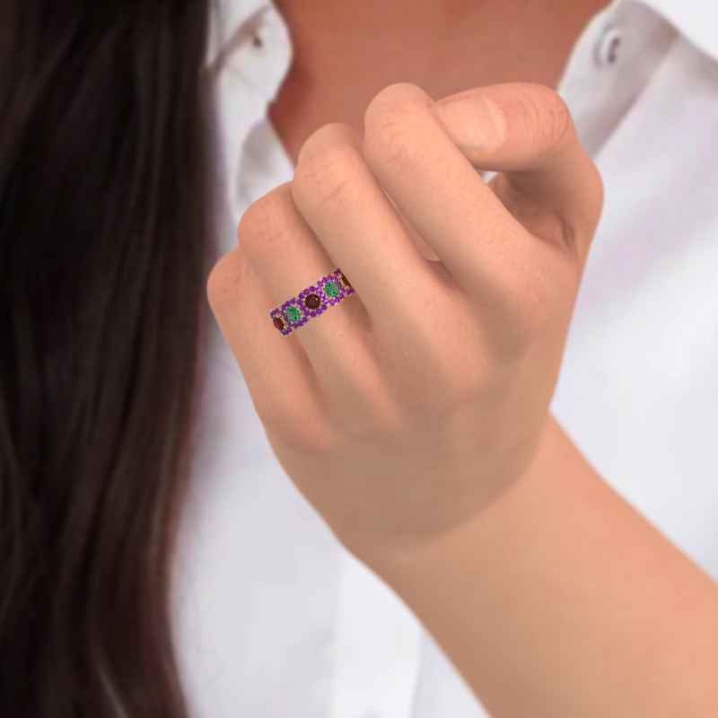 Halo Cluster Half Eternity Madala Band