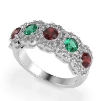 Halo Cluster Half Eternity Madala Band