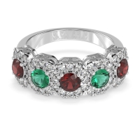 Halo Cluster Half Eternity Madala Band