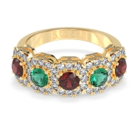 Halo Cluster Half Eternity Madala Band