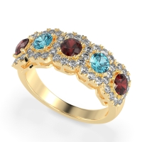 Halo Cluster Half Eternity Madala Band