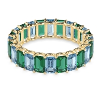 Eternity Emerald Cut U Prong Caila Band