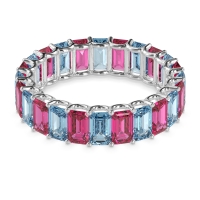 Eternity Emerald Cut U Prong Caila Band