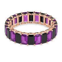 Eternity Emerald Cut U Prong Caila Band