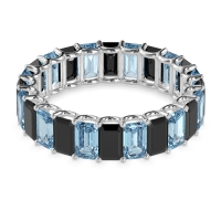 Eternity Emerald Cut U Prong Caila Band