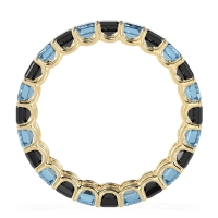 Eternity Emerald Cut U Prong Caila Band