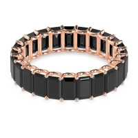 Eternity Emerald Cut U Prong Caila Band