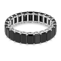 Eternity Emerald Cut U Prong Caila Band