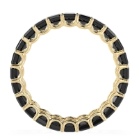 Eternity Emerald Cut U Prong Caila Band