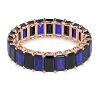 Eternity Emerald Cut U Prong Caila Band