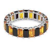 Eternity Emerald Cut U Prong Caila Band