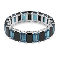 Eternity Emerald Cut U Prong Caila Band