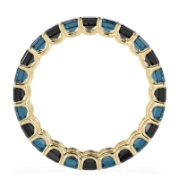 Eternity Emerald Cut U Prong Caila Band