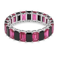 Eternity Emerald Cut U Prong Caila Band