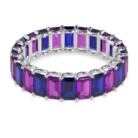 Eternity Emerald Cut U Prong Caila Band