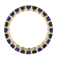 Eternity Emerald Cut U Prong Caila Band