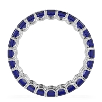 Eternity Emerald Cut U Prong Caila Band