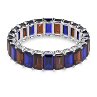 Eternity Emerald Cut U Prong Caila Band