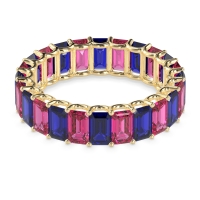 Eternity Emerald Cut U Prong Caila Band