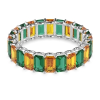 Eternity Emerald Cut U Prong Caila Band