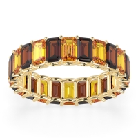 Eternity Emerald Cut U Prong Caila Band