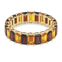 Eternity Emerald Cut U Prong Caila Band
