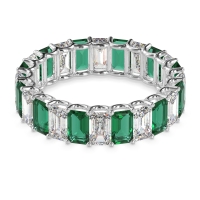 Eternity Emerald Cut U Prong Caila Band