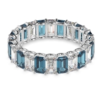Eternity Emerald Cut U Prong Caila Band