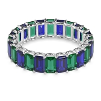 Eternity Emerald Cut U Prong Caila Band