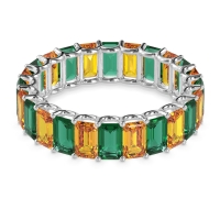 Eternity Emerald Cut U Prong Caila Band