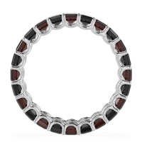 Eternity Emerald Cut U Prong Caila Band