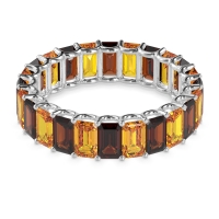 Eternity Emerald Cut U Prong Caila Band