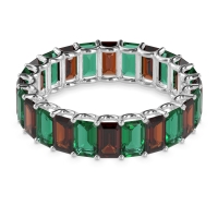 Eternity Emerald Cut U Prong Caila Band