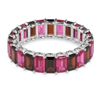 Eternity Emerald Cut U Prong Caila Band