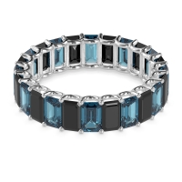 Eternity Emerald Cut U Prong Caila Band
