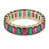 Eternity Emerald Cut U Prong Caila Band