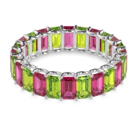 Eternity Emerald Cut U Prong Caila Band
