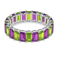 Eternity Emerald Cut U Prong Caila Band