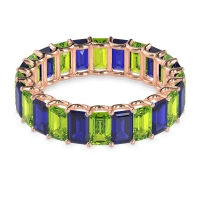 Eternity Emerald Cut U Prong Caila Band